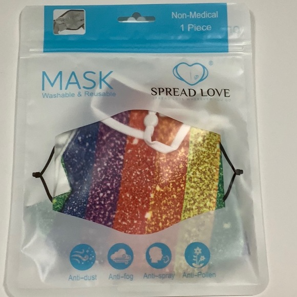 Rainbow facemask - Picture 2 of 2